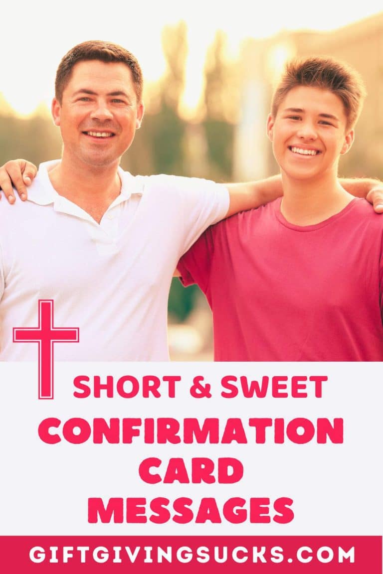 Perfect Confirmation Wish Ideas for Cards - giftgivingsucks.com